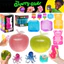 Bộ đồ chơi mực không độc hại TPR Long lanh Maltose Squishy An toàn cho da Co Giãn Bóp Fidget cho trẻ em Chơi giác quan từ 3 tuổi trở lên