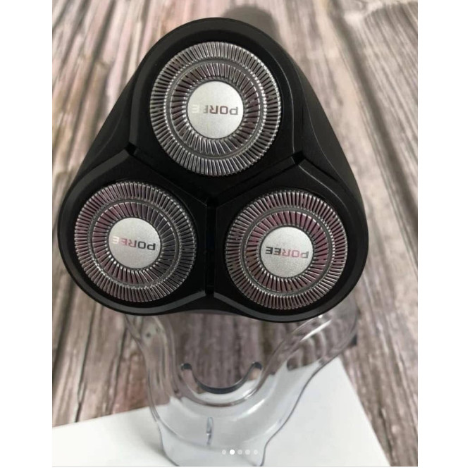 MÁY CẠO RÂU POREE TẶNG 3 LƯỠI CẠO CHÍNH HÃNG
