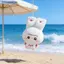 # HB # Hoạt Hình Dễ Thương Sang Trọng Thỏ Nhỏ Móc Khóa Kawaii Thỏ Nhồi Bông Búp Bê Bapa Mặt Dây Chuyền Trang Trí Móc Chìa Khóa Ô Tô Phụ Kiện Quà Tặng.