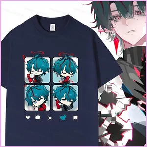 Arknights Endfield Camille Graphic Unisex Xu Hướng Thời Trang Mùa Hè Áo Thun Anime Tay Ngắn Top