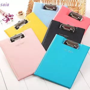 Thư mục tập tin SAIA, Clipboard da PU A4 / A5, Thư mục hợp đồng màu gấp đa chức năng Văn phòng trường học