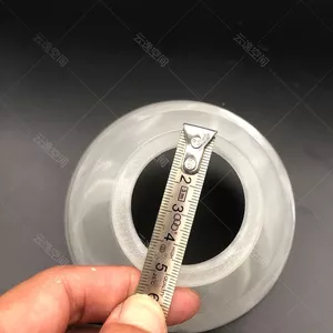 Chụp Đèn Cổ Quạt Gắn Đám Mây Mờ Trắng Vàng Mỹ Pháp Châu Âu Thay Thế Kính Chụp Đèn Vỏ 4TJY