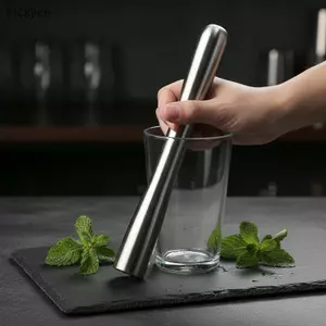Luckyew Máy Nghiền Đá Khuấy Và Muddler 2in1 Trộn Sti Barware Dụng Cụ DIY Nhà Cotail Làm TQ