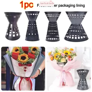 Tấm lót bao bì hoa ITRUMPET, Phụ kiện hoa Đế hoa DIY, Gói bó hoa nhanh bằng nhựa cho cửa hàng hoa Cửa hàng tiệc tùng