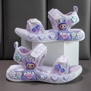 | 【sandals for girls】 | sandals for women ✡Giày Đi Biển Trẻ Em Bé Gái Dép Mùa Hè Phong Cách Mới Hoạt Hình Giày Công Chúa Chống Trơn Trượt Đế Mềm Nữ Cho Bé Giày Sandal Thể Thao♛