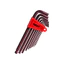 Đầu bóng 3mm4mms22.55mm Cờ lê lục giác Allen Bộ cờ lê sáu mảnh cấp công nghiệp Bộ 7 mảnh 9 mảnh