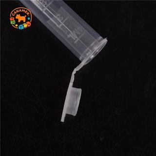 CANAMEK 30 Cái 5ml Máy Ly Tâm Nhựa Phòng Thí Nghiệm Ống Lọ Mẫu Hộp Đựng Chai Có Nắp CSF