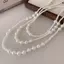 PNPIA- Vintage Ngọc Trai Nhiều Lớp Hạt Ngọc Trai Nelace Cho Nữ Ngọt Ngào Thanh Lịch Trang Sức Tiệc Cưới Quà Tặng