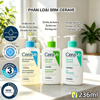 CeraVe Facial Cleanser Foarming Hydrating – 236 ml