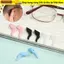 BAMBOOB 1 cặp Giá đỡ chống trượt Silicone Grip Temple Tip Holder Kính mắt Phụ kiện kính mắt