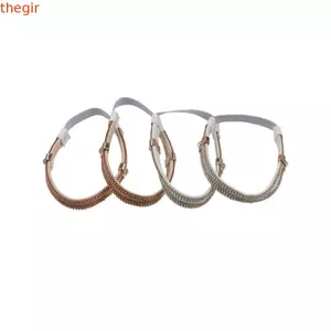 Dây đeo cố định đàn hồi THEGIRL8B, ngăn ngừa rơi xuống Dây đeo cố định hình tam giác có thể tháo rời Dây giày cao gót, Dây chống trượt Kim cương giả Lắp đặt dễ dàng Dây giày nữ