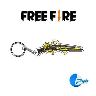 Free Fire - Gantungan Kunci Senjata Berwarna-warni untuk Penggemar Game Free Fire | gantung kunci free fire