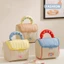 Túi Đựng Mỹ Phẩm Cầm Tay Hình Nhà Xinh xắn Dung Tích Lớn 20x18x15cm - Thiết Kế Hoạt Hình Dễ Thương Chất Liệu Mềm Mại ✨Luyoo25.vn✨