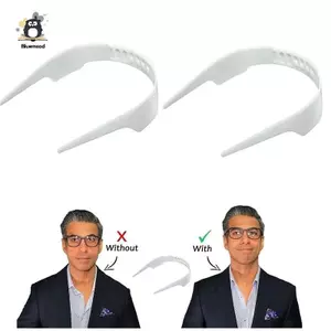 Áo sơ mi có thể điều chỉnh Cổ áo Hỗ trợ Áo thun đứng Cổ áo Shaper Áo sơ mi chống lật Cố định Shaper Cổ áo Stay Bundle Kit Clothe Phụ kiện Mới