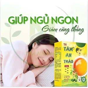 Trà Tâm An Thảo Hộp 30 Gói ✅ Cải thiện giấc ngủ giúp ngủ ngon giảm đau đầu căng thẳng stress thư giãn