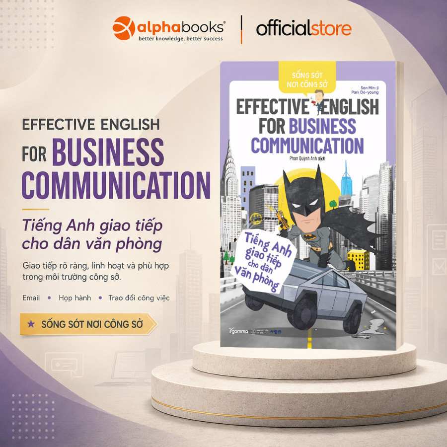 Sách - Sống sót Nơi công sở: Effective English For Business Communication (Gamma Books)