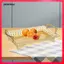 Khay Phục Vụ Có Tay Cầm Món Tráng Miệng Bánh Đứng Vanity Bàn Khay Giỏ Trái Cây Phục Vụ Thanh Lịch Đĩa Cho Nhà Bếp Trang Điểm Món Tráng Miệng