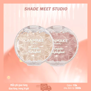 Canmake Highlighter – Phấn Bắt Sáng Mỏng Nhẹ, Hiệu Ứng Căng Bóng Tự Nhiên Cho Gương Mặt