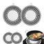 XUAN 1 Chiếc Bếp Cảm Ứng Thảm Nấu Ăn Chống Trầy Xước Cho Bếp Cảm Ứng Thảm Silicon Đa Năng Cho Nồi Chiên Không Khí Lót VN