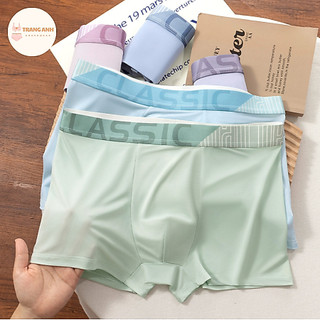 Quần Boxer Nam Classic Chất Cotton Mềm Mịn Lớp Lót Thoáng Khí Tổ Ong Co Giãn 4 Chiều Thể Thao BXN07