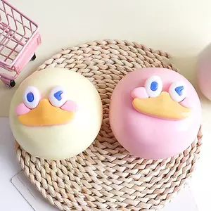 Vịt Dễ Thương Bóp Đồ Chơi Chậm Phục Hồi Mềm Vịt Thực Tế Giảm Căng Thẳng Cảm Giác Fidget Đồ Chơi Trẻ Em Quà Tặng saixit2vn