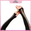 MYPANDA Vintage Party Cosplay Lưới Găng Tay Co Giãn Hộp Đêm Nhảy Múa Nửa Ngón Vui Vẻ Fishnet Mittens Nữ Tay Dài Lỗ Gãy Tay áo.