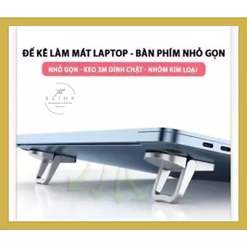 Giá Đỡ Laptop, Đế Tản Nhiệt Laptop, tứ 10-18inch ,Đế Kê Laptop Mini Bộ 1 Cặp Cho Các Dòng Laptop,Đế Kê Bàn Phím