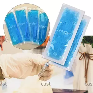 CAST 2 chiếc 50g Túi làm mát Insulin Có thể tái sử dụng Medicla Cooler Bảo vệ thuốc du lịch