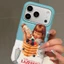 Ốp Điện Thoại Cake Girl Cho iPhone 17 Pro Max 16 15 14 13 Vỏ Bảo Vệ Chống Sốc