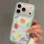 Fruit Series Ice Fog Frosted Phone Case cho iPhone 17 Pro Max 16 15 14 13 Vỏ bảo vệ chống sốc