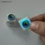 # HB # Spliceable Keycap Clier Cat Eye Móc khóa Đồ chơi giảm căng thẳng cho game thủ Người lớn Trẻ em.