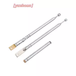 17 / 25cm 5 Phần Kim Loại Full Kênh Am Fm Ăng Ten Vô Tuyến Ăng Ten Kính Thiên Văn Xoay Ăng Ten Trên Không M2.5