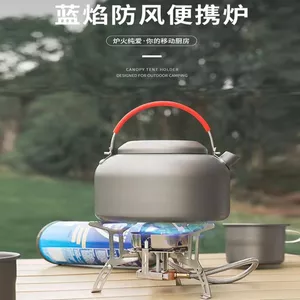 Ngoài Trời Cắm Trại Dã Ngoại Dã Ngoại Khí Chống Gió Bếp Lửa Xe Du Lịch Ngoài Trời Cực Dày Gấp Di Động Lưu Trữ