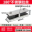 Thép không gỉ 304 Kẹp Kính Không Khung Thẳng Cầu Thang Lanh Kính Chống Hình Góc Phụ Kiện Treo Tường Cố Định Kẹp MJRP