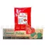 Thạch dừa Lotus DÂU bịch 1.5kg - topping trà, trà sữa