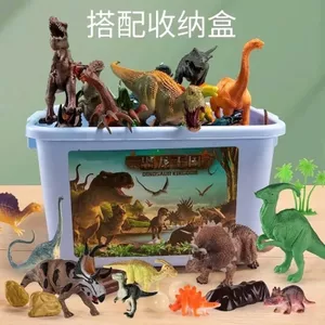 Đồ Chơi Thế Giới Khủng Long Hộp 46 Chi Tiết Giúp Bé Chơi Vui, Đồ Chơi Thế Giới Động Vật Cho Bé Khám Phá
