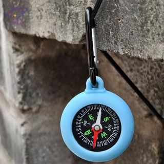 Hộp dụng cụ sinh tồn Bushcraft Silicone với carabiner - Phù hợp cho hoạt động ngoài trời