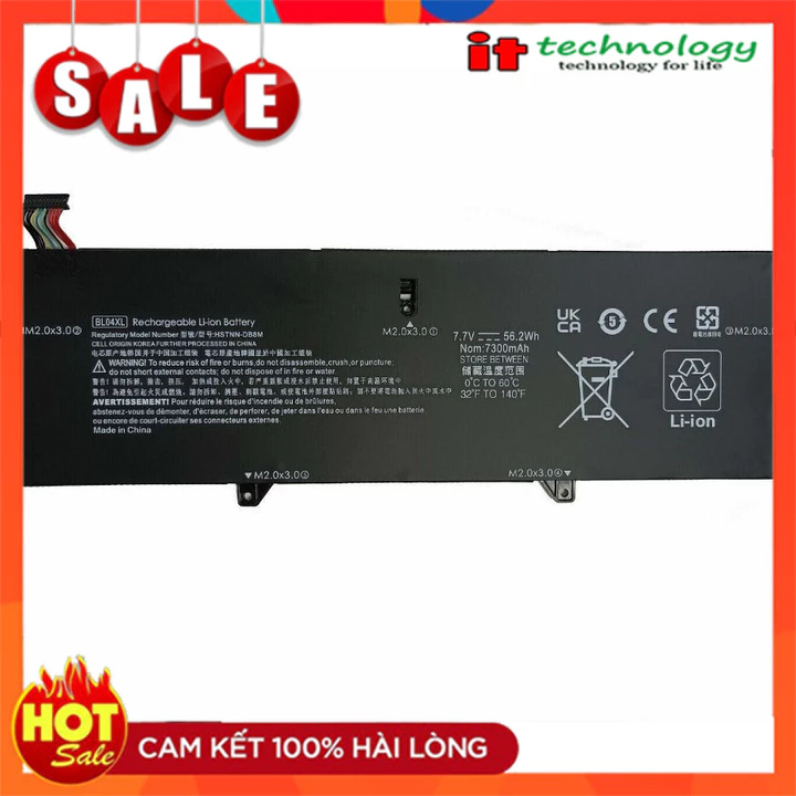 Pin Laptop HP EliteBook X360 1040 G5, Hp Elitebook X360 1040 G6, BL04XL (ZIN)
