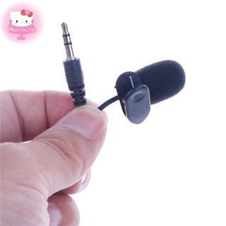 Moonlights 3.5mm Studio Speech Micrô Clip cho PC Desktop Notebook 1.5M EN