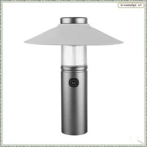Đèn cắm trại LED đa chức năng có thể sạc lại qua cổng Type-C, phù hợp cho chiếu sáng trong lều khi cắm trại