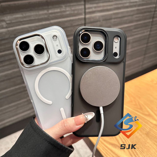 Ốp điện thoại từ tính thân thiện với da 17 Series mới cho IPhone 17 Pro Max 13 14 15 16 Pro Max 17 Vỏ cứng không khí Vỏ chống sốc mờ