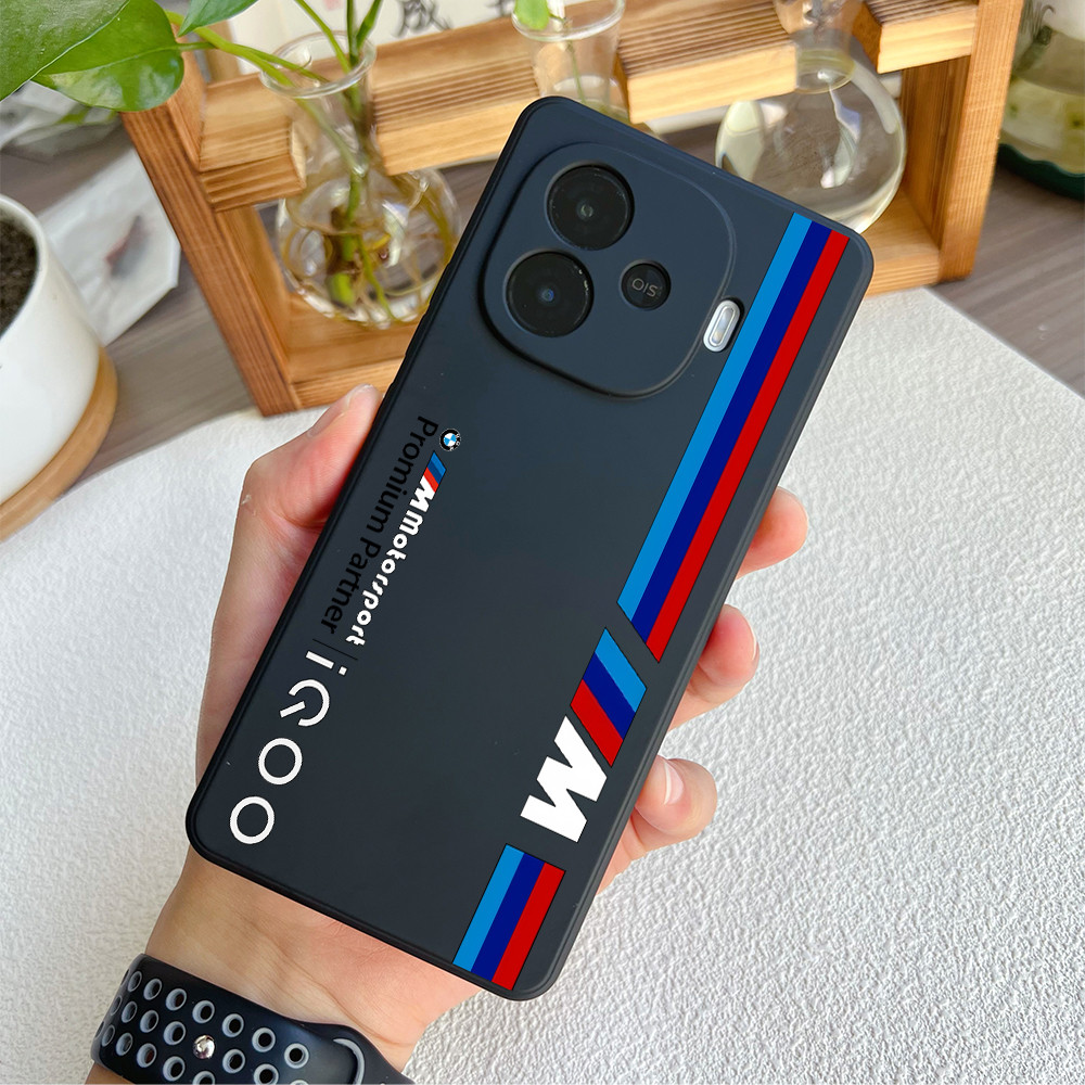 Ốp điện thoại silicon mềm thiết kế BMW Motorsports cho IQOO 13 / 12 / 11 Pro Z9 Turbo Z10 Turbo Pro Neo 10 Pro Plus Z9X Neo 9 iQOO Cover