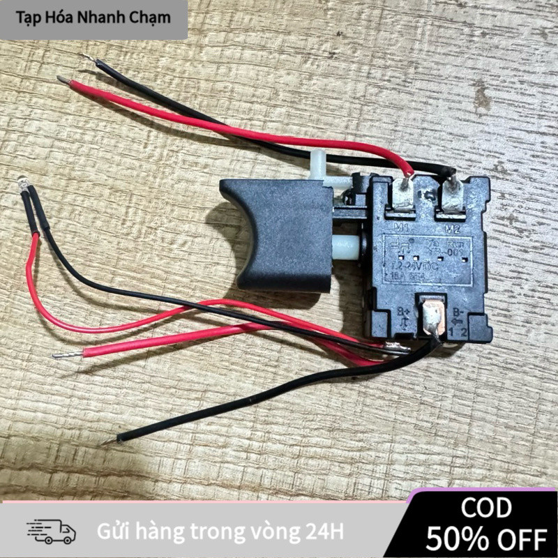 Cò Máy Khoan Pin 21V Có Điều Tốc, Đảo Chiều, Đèn LED Và Thắng, Phù Hợp Để Độ Chế Hoặc Thay Thế, Dễ Lắp Đặt, Giá Rẻ