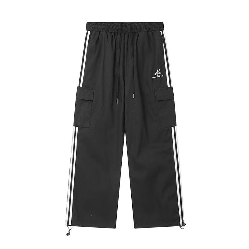 Quần ngắn retro phong cách Mỹ có sọc bên, phù hợp cho khiêu vũ và giải trí