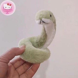 Ánh Trăng 1 Con Bò Sát Có Thể Uốn Cong Mô Phỏng Rắn Sang Trọng Trang Trí Nhà Cửa 40cm Thú Nhồi Bông Xanh Rắn Sang Trọng Búp Bê Bông Mềm Trang Trí EN