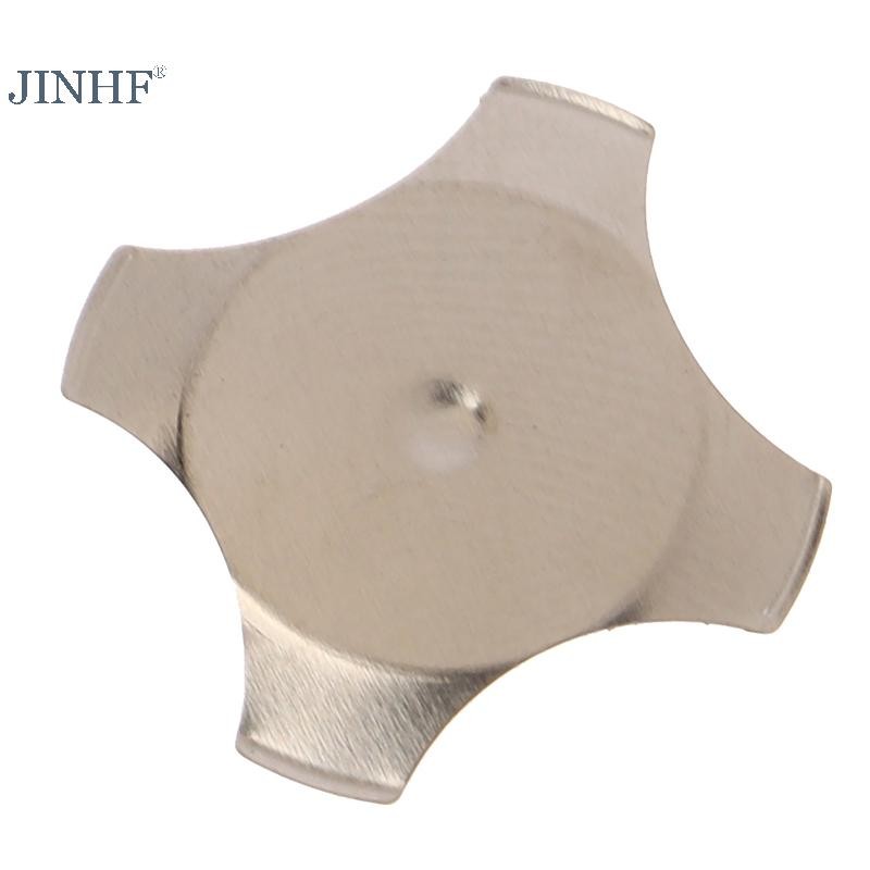 JINHF 20 CÁI 10 Có Điểm Hình Chữ Thập Kim Loại Dome Reset 5 6 7 8.4 10 12 14 16 MM Màng SPST Xúc giác bật / tắt tạm thời HOT