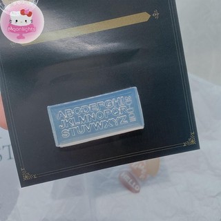 Moonlights 1 3D Silicone Móng Tay Khắc Khuôn Chữ Cái Khuôn Dập Thiết Kế Gel Stencils DIY Làm Móng Tay Phụ Kiện Dụng Cụ EN