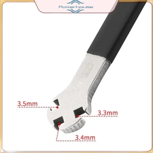 POWER Ba Nói Cờ Lê Cho 3.3 3.4 3.5MM Nói Núm Vú Sửa Chữa Tẩy Xe Đạp Bánh Xe Nói Công Cụ Điều Chỉnh Căng Thẳng.