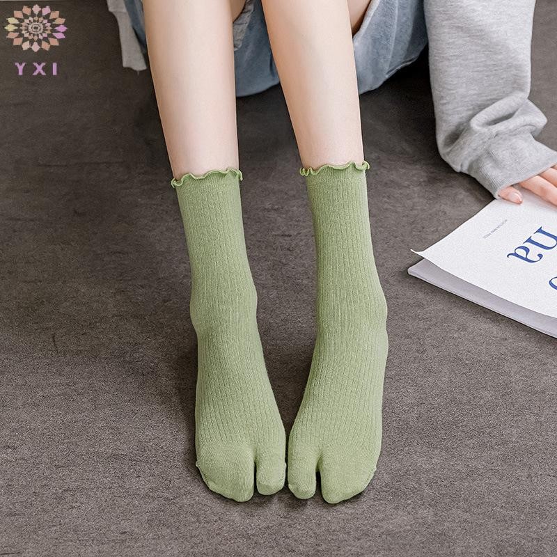Tabi Tất Chun Ngón Cotton Unisex - Đơn Giản Thoải Mái cho Nam và Nữ