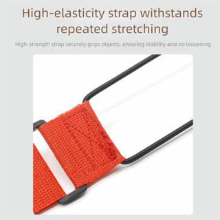 COZYNEST 1 / 2 Dây buộc hành lý, Dây đeo đàn hồi hành lý có thể tái sử dụng đa năng, Vali du lịch có thể điều chỉnh Dây đeo cố định Phụ kiện Luggag
